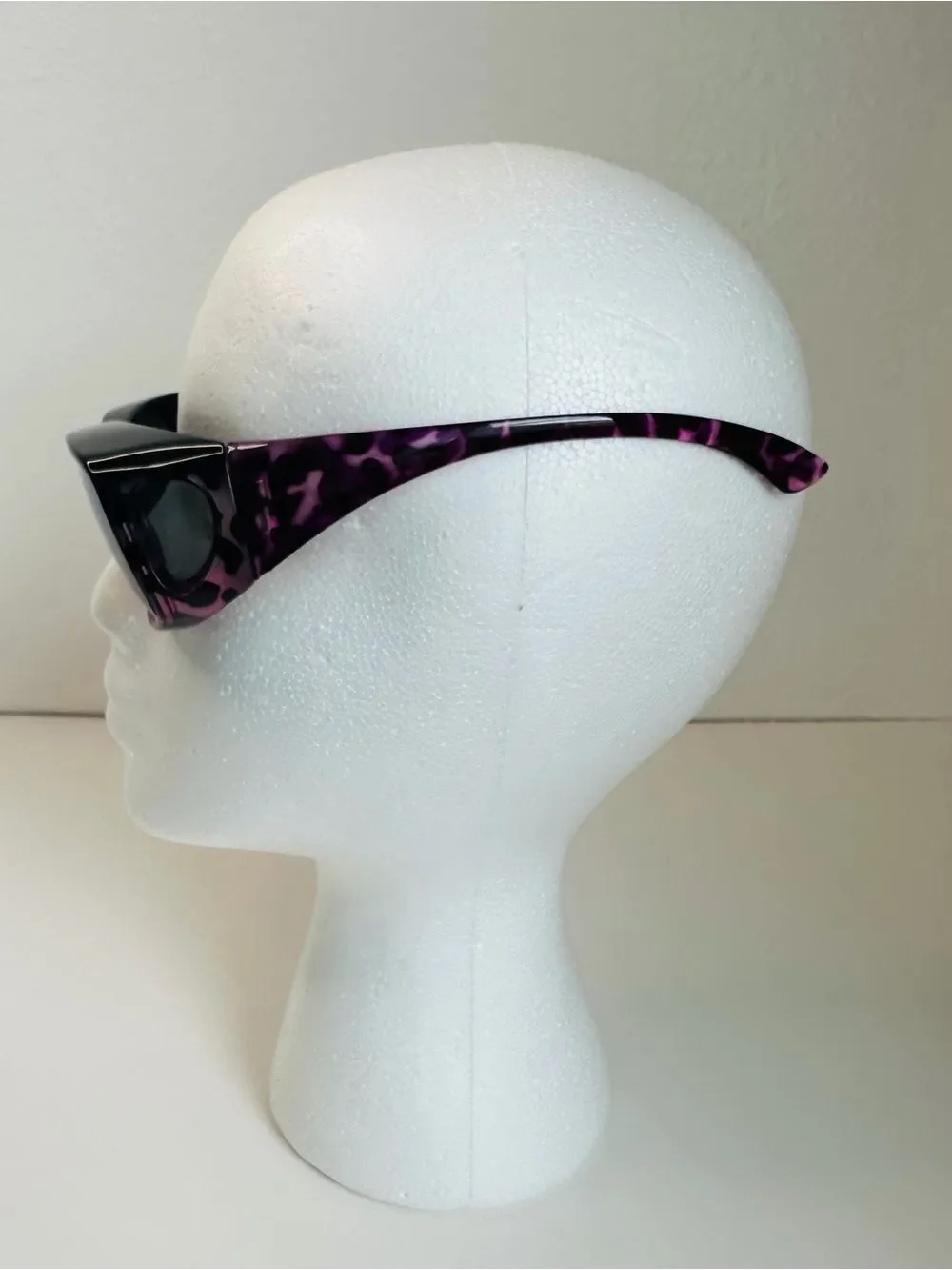 Purple Tortoise Shell Black Overglasses Polarized Sunglasses